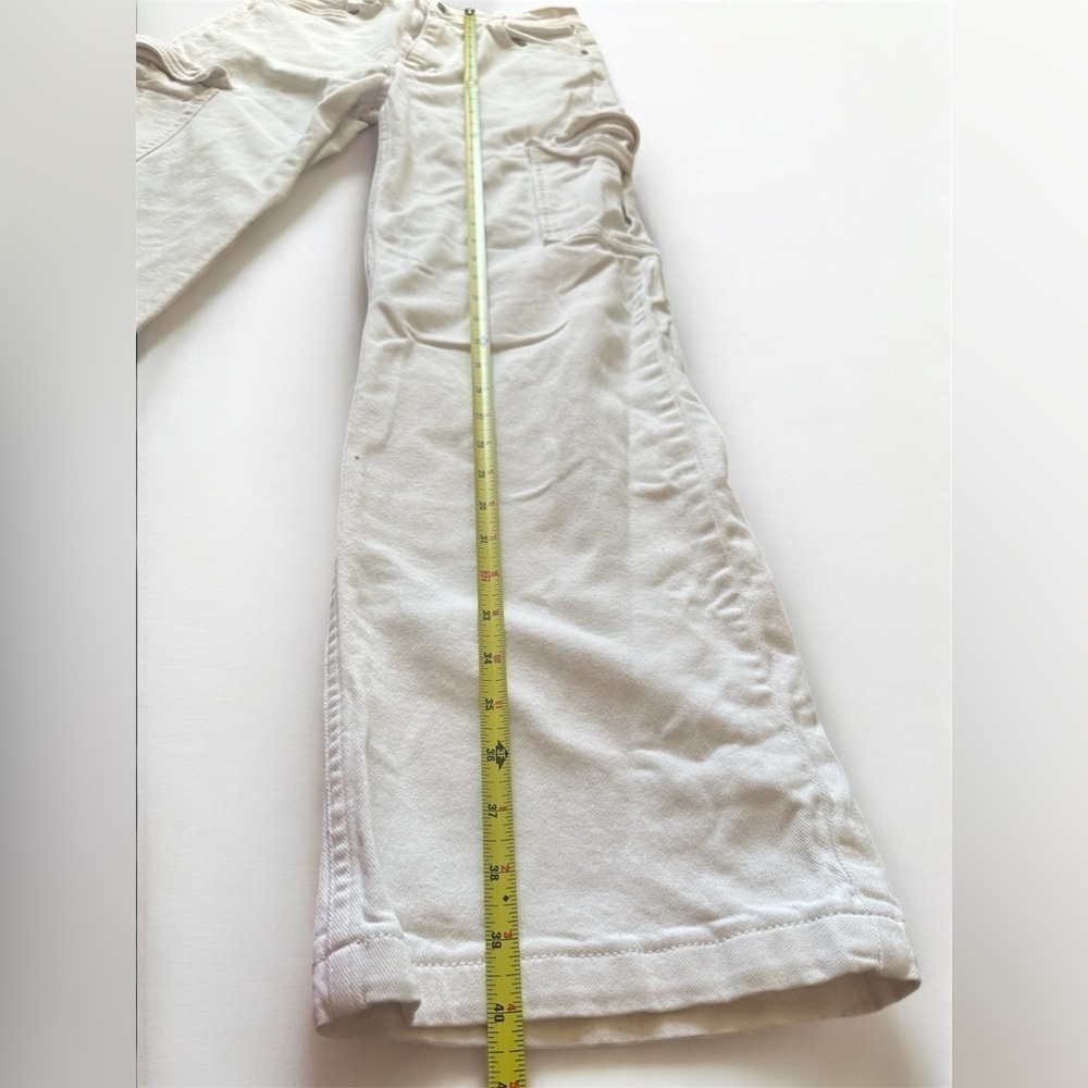 Hello Miss White Cargo Denim Jeans EUR 38 - Picture 7 of 12